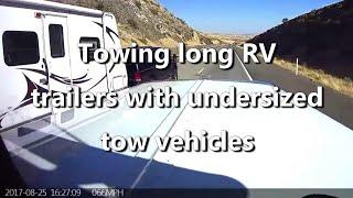 Towing large RV trailers