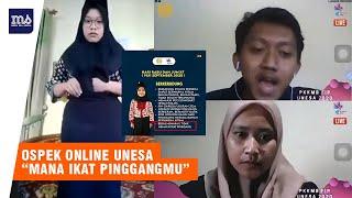 Viral Ospek Online UNESA "Ikat Pinggangmu Mana..?"