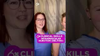 Deltoid Injection: Clinical Skills SHORT | @LevelUpRN