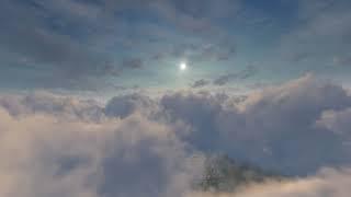 Flying Through Clouds HD