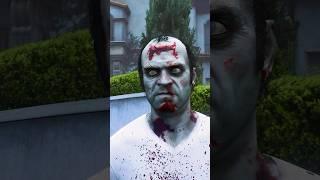 GTA 5 Protagonist As Zombies #gta5 #gta #shorts