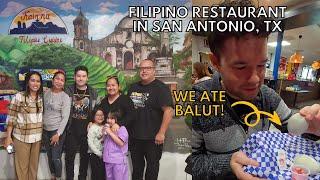 Pumunta kami sa isang Filipino Restaurant sa San, Antonio, TX | KUYA JAKE