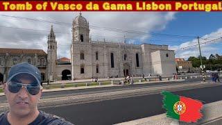 Tomb of Vasco da Gama, Jerónimos Monastery in Lisbon, Portugal