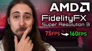 AMD FSR3 - Frame Generation, Native AA, FPS Boost & More!