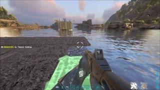 How to lower down foundation's on raft Ark: survival evolved