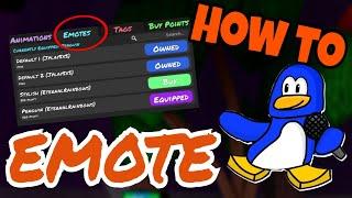 how to use emotes in funky friday