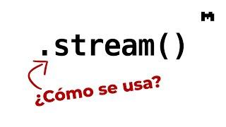 ¿Cómo programar con .stream() en Java?