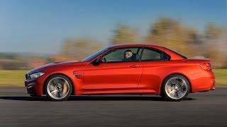 BMW M4 Cabrio F82 0-200 km/h, 1/4 mile run on airfield