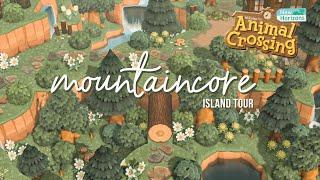 Mountaincore Dream Tour with Amazing Terraforming // Animal Crossing New Horizons