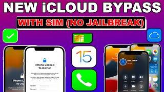  NEW iCloud Bypass iOS 15.6 With SIM | Unlock iCloud Activation Locked to Owner iPhone| Smd Ramdisk
