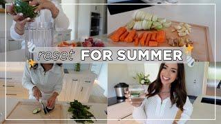 SUMMER RESET | New Goals, Self Care & Getting Back On Track ️