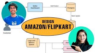 System Design Interview: Architecture of Amazon, Flipkart like e-commerce system with @gkcs