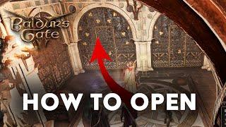 How to open the Safes behind the metal doors in the Counting House Passageway in Baldur's Gate 3