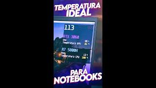 Qual é a temperatura ideal para um NOTEBOOK GAMER? #Shorts