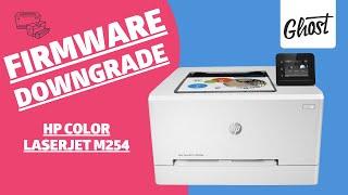 HP Color Laserjet M254 Serie Firmware Downgrade