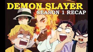 HOP ON THE MUGEN TRAIN! | RECAP OF DEMON SLAYER SEASON 1