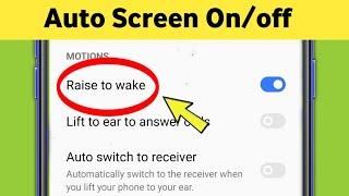 How to solved Automatic Screen On/off in Redmi Android Phones | Auto Screen ON/Off Problem