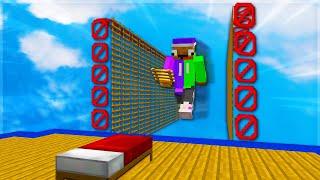 The INVISIBLE Ladder Slide in Bedwars