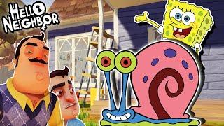 HELLO GARY (Spongebob) | Hello Neighbor Mod