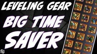 Level gear efficiently **BIG TIME SAVER** Awaken Chaos Era guide