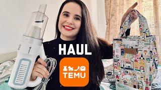 HAUL TEMU | Produse sub 3 lei pt NOUL apartament: Aspirator, Perdea, Covor, Mop…