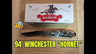 1994 Winchester "Hornet" Trapper - Cartridge Series (.22 Cal. Hornet Shield) - (Celluloid Swirl!!) 