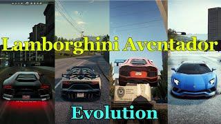 Evolution of Lamborghini Aventador in Need for Speed 1080p