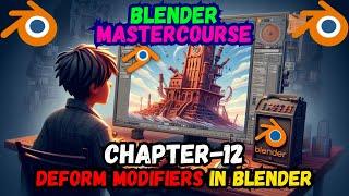 BLENDER MASTERCOURSE: Chapter-12: Deform Modifiers in Blender