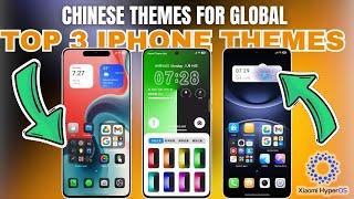 Install Top 3 Chinese iPhone Themes For Xiaomi Global | Xiaomi Theme Hub