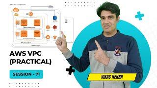 Session - 71 | Amazon Virtual Private Cloud (VPC) | AWS VPC Practical | Create & Manage VPC