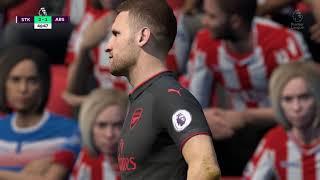 FIFA 18 - Stoke v Arsenal - CPU v CPU