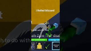 I ROLLED BLIZZARD!?!? #roblox #bloxfruits