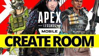 How To Create A Room In Apex Legends Mobile