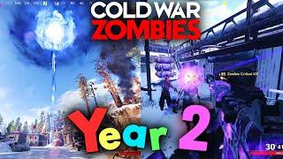 Cold War Zombies Year 2 - NEW DLC Maps Gameplay! Wonder Weapons, Bosses, Camos (Black Ops Cold War)