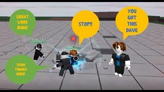 Roblox 2v2ing with my classmate | The Strongest Battlegrounds