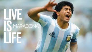 Maradona ► Live is life - Mix Skills and Goals