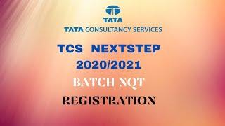 How To Register for TCS NQT 2020 | TCS NextStep 2020 Registration  | TCS Career Apply Form