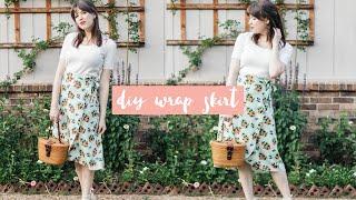 DIY Wrap Skirt: Pattern Making & Sewing Tutorial