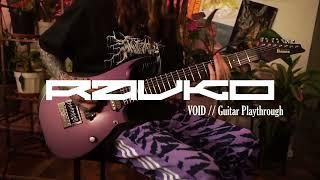 RAUKO - VOID (Guitar Playthrough)