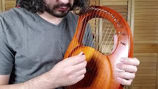 8 songs for 16 string lyre - TAB in Description!