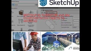 How to import objects of sketchup 3D warehouse and BIM Components.com to the ARCHICAD