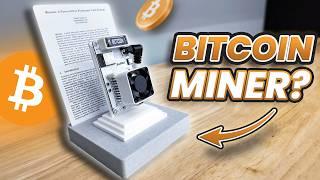 Mini Wifi Bitcoin Miner - Bitaxe Whitepaper Edition Supra