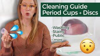 How to Clean Menstrual Cups and Discs | Ultimate Guide