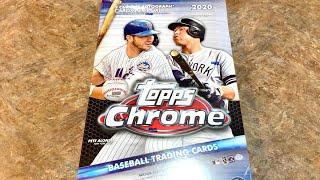 NEW RELEASE!  2020 TOPPS CHROME BASEBALL HOBBY BOX OPENING!