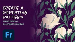 Create a Custom, Repeating Pattern using Adobe Fresco and Illustrator on iPad | Adobe Creative Cloud