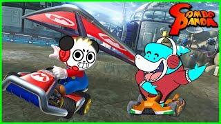 I BEAT BIG GIL! Mario Kart Battle Combo Panda Vs.  Big Gil Let's Play