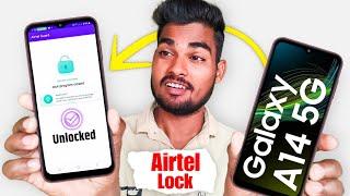 How to Unlock Samsung Galaxy A14 5g Airtel Lock  !!