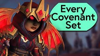 Every Covenant Set and Cloak - Shadowlands Transmog Preview