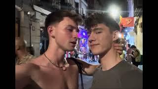 Are you brave enough to kiss in public? Support with ️ please‼️ #gaykiss #gayboy #twink #cuteboy