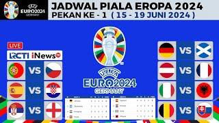 Jadwal Piala Eropa 2024 Pekan 1 - Portugal vs Ceko , Spanyol vs Kroasia | Klasemen Euro 2024